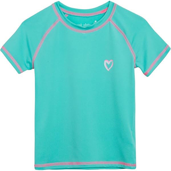 Amazon.com: Roxy Girl's Whole Hearted Short Sleeve Rashguard (Big